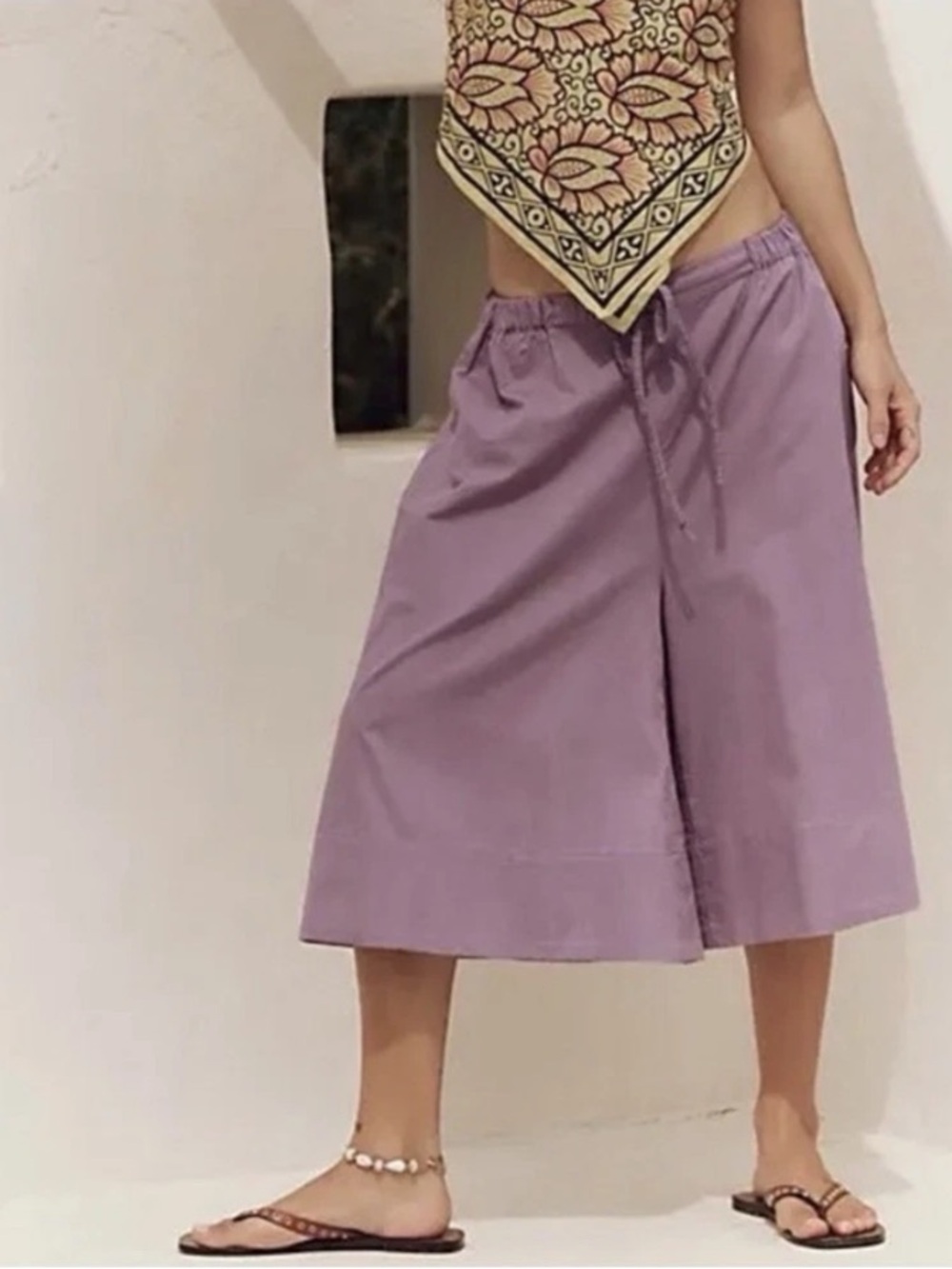 9334. Free People Menorca Slouchy Capris